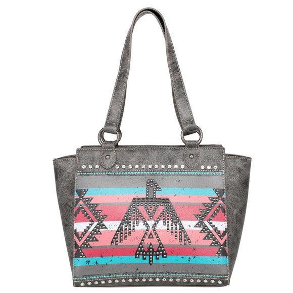 Montana West Handbags - NIB Montana West Aztec Collection Concealed Carry Tote in Black